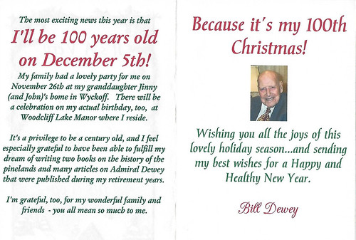 Bill Dewey Christmas Card 2