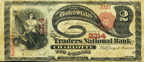 Charlotte, NC Traders National Bank $2
