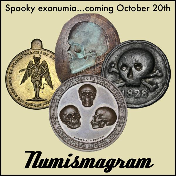 Numismagram E-Sylum ad62 Spooky