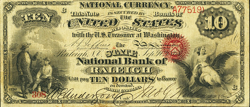 NC State National Bank $10