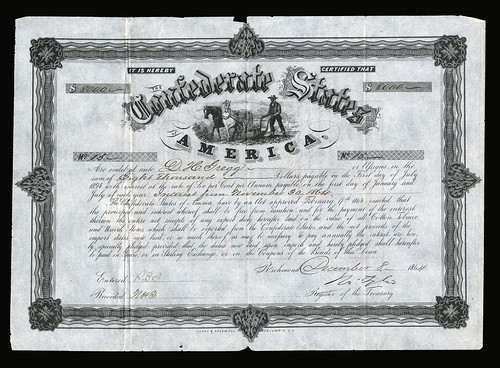 Montgomery Collection of Confederate Bonds Lot 105958