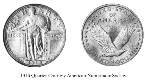 1916 Quarter