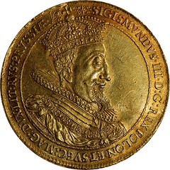 Danzig Sigismund III Donative 10 Ducats obverse