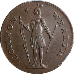 1787 Massachusetts Cent obverse