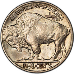 1915 Buffalo Nickel reverse