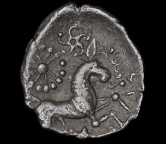 silver coin c. 30BC reverse