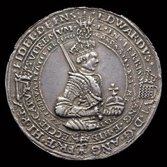 Edward VI Coronation Medal obverse