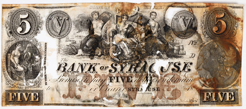 SSCA Bank of Syracuse, NY $5