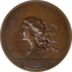 Libertas Americana Medal obverse