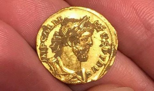 emperor Allectus gold coin find