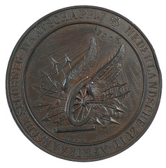 1895 Paul Kruger Delagoa Railway Medal reverse