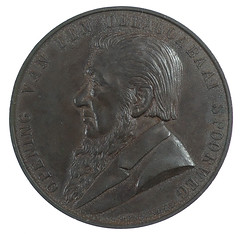 1895 Paul Kruger Delagoa Railway Medal obverse