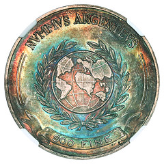 1948 Utopia Silver Fantasy Medal reverse