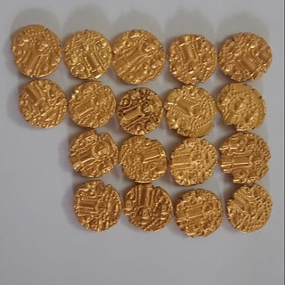 Group of Three Pagoda coins found in India