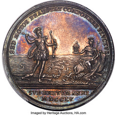 1755 Safety at Sea Medal reverse