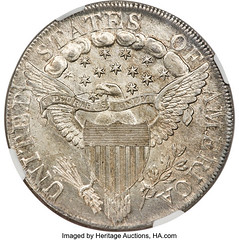 1799 Draped Bust Dollar reverse