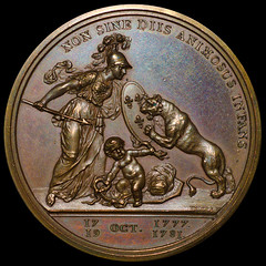 Garrett Libertas Americana medal reverse