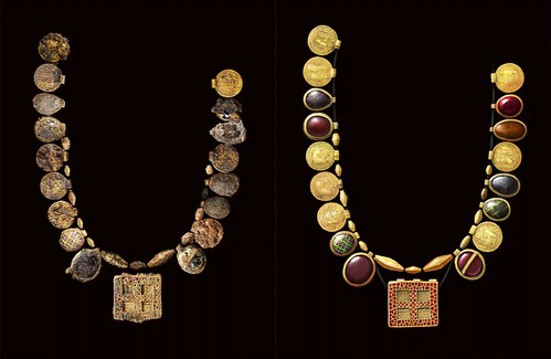 Anglo-Saxon Gold Coin Necklace