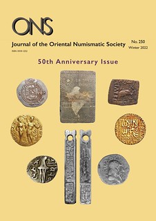 Journal of the Oriental Numismatic Society Winter 2023 cover