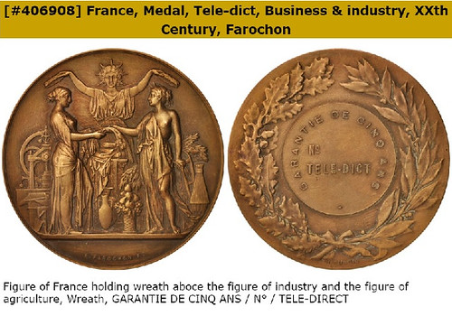 French bronze medal tele-dict
