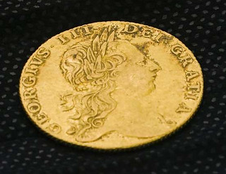 King George III gold guinea found at Battle of Red Bank