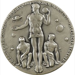 1972 Apollo 17 Medal obverse