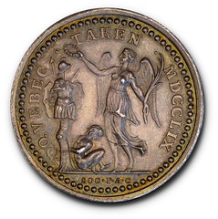 1759 Quebec Taken Medal obverse