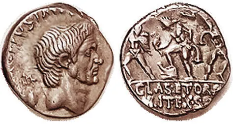 replica of the Venetian 1472-minted silver 1-lira