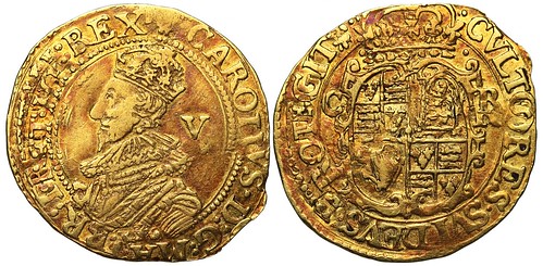 Charles I gold Crown