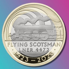 2023 Flying Scotsman coin