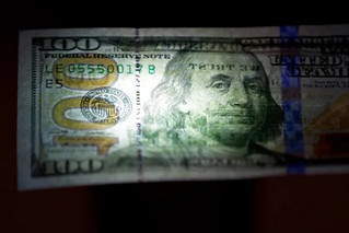 Counterfeit $100 bill