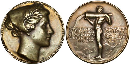 Catskill Aqueduct Completion medal