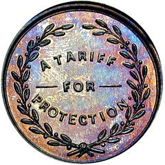 Henry Clay Political Campaign Token reverse