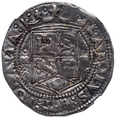 Mexico (1536) R Silver 3 Reales obv