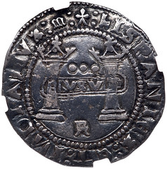 Mexico (1536) R Silver 3 Reales rev