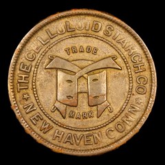 Celluloid Starch Company Token obverse