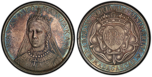 1895 Madagascar Dollar