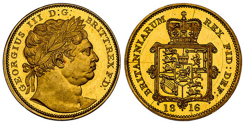 1816 George III Pattern Sovereign