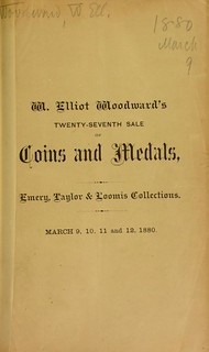 Woodward 27th sale title page