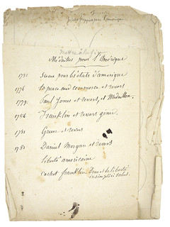 K-F Sale 166 Lot 247 Narcisse Dupré manuscript outline