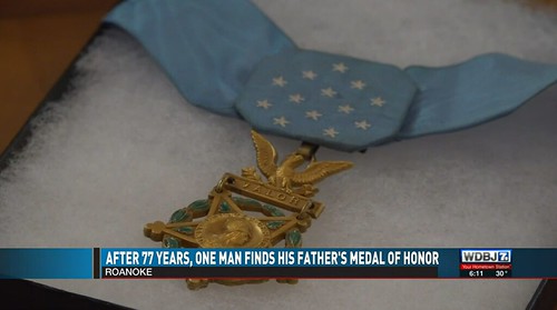 Medal of Honor Found  Edward Wilkin