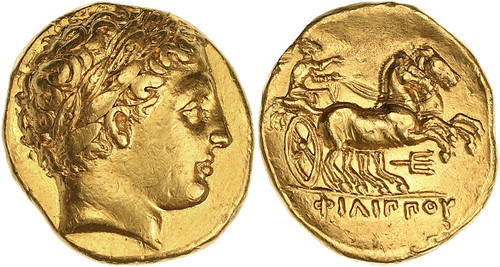 MDC E-Auction 5 Lot 13 Macedonia Philip II Gold Stater