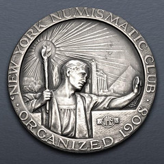 Daniel W. Valentine presidential medal in silver reverse