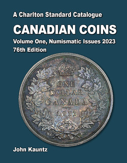 Charleton Canadian Coins 2023 book cover English