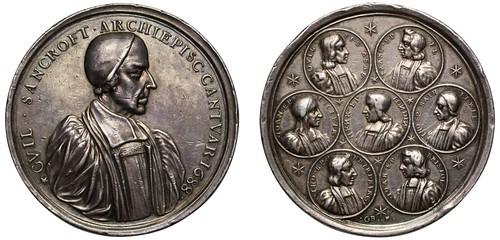 1688 Achbishop Sancroft and the Seven Bishops Medal