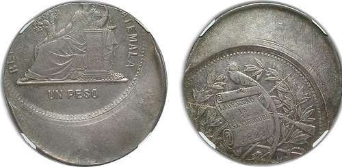 Off-center Guatemala Peso