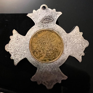 Warren Harding Inaugural medal reverse
