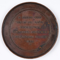 Albert Cohn Medal reverse