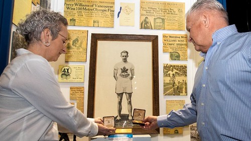 Percy Williams Olympic gold medals replaced