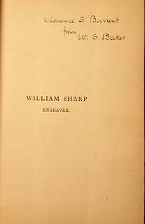 William Sharp Engraver inscription